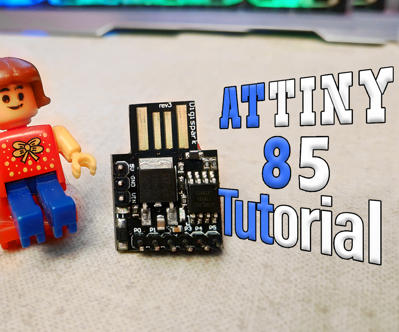 ATtiny85 NanoCurrent Meter with OLED - YouTube