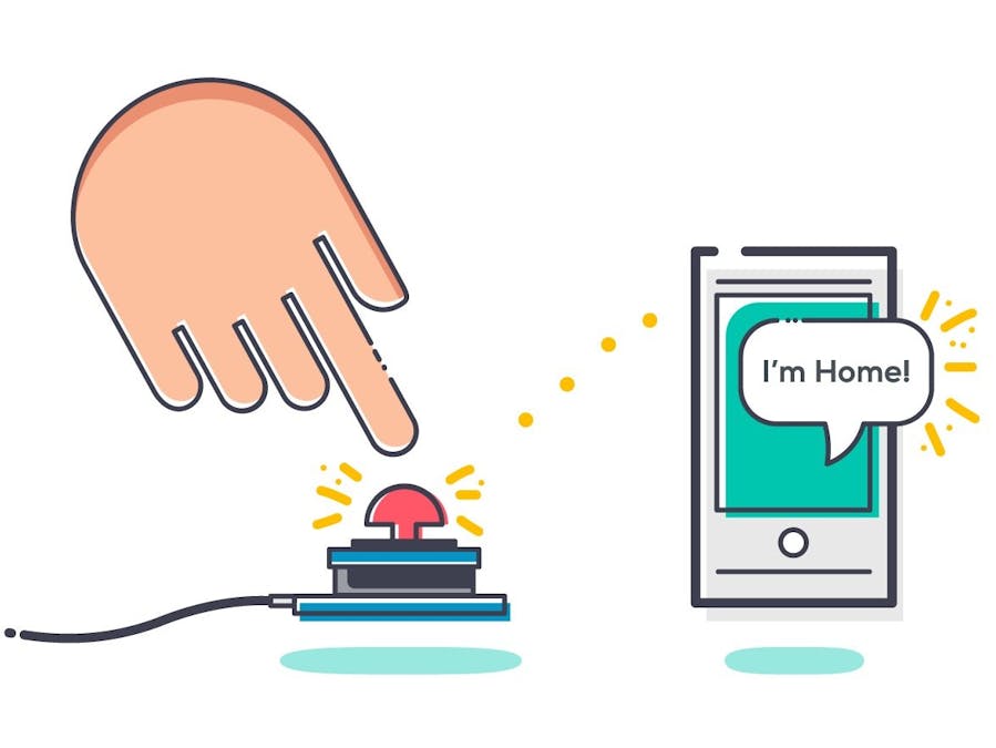 I'm Home Smart Button