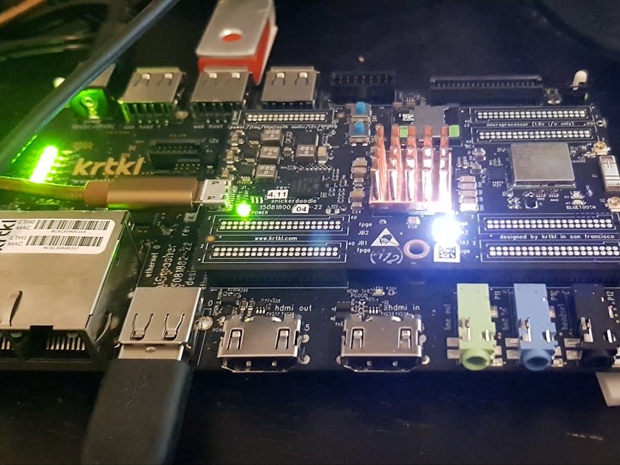 Python & PYNQ on the Snickerdoodle!