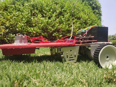 Grass Cutter Robot
