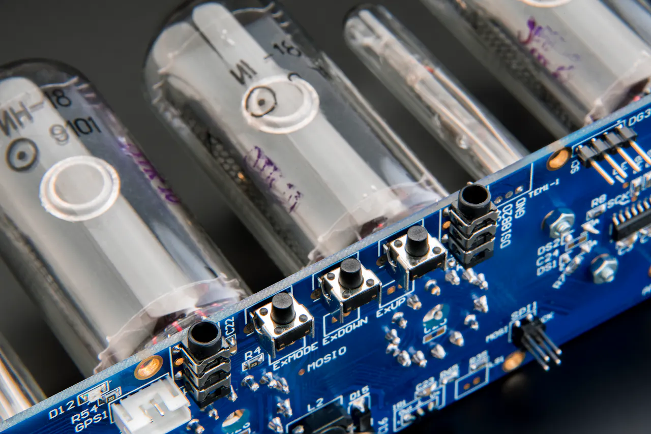 Steampunk Nixie Clock Nixie Tube Clock IN-14 Arduino Shield NCS314 ...
