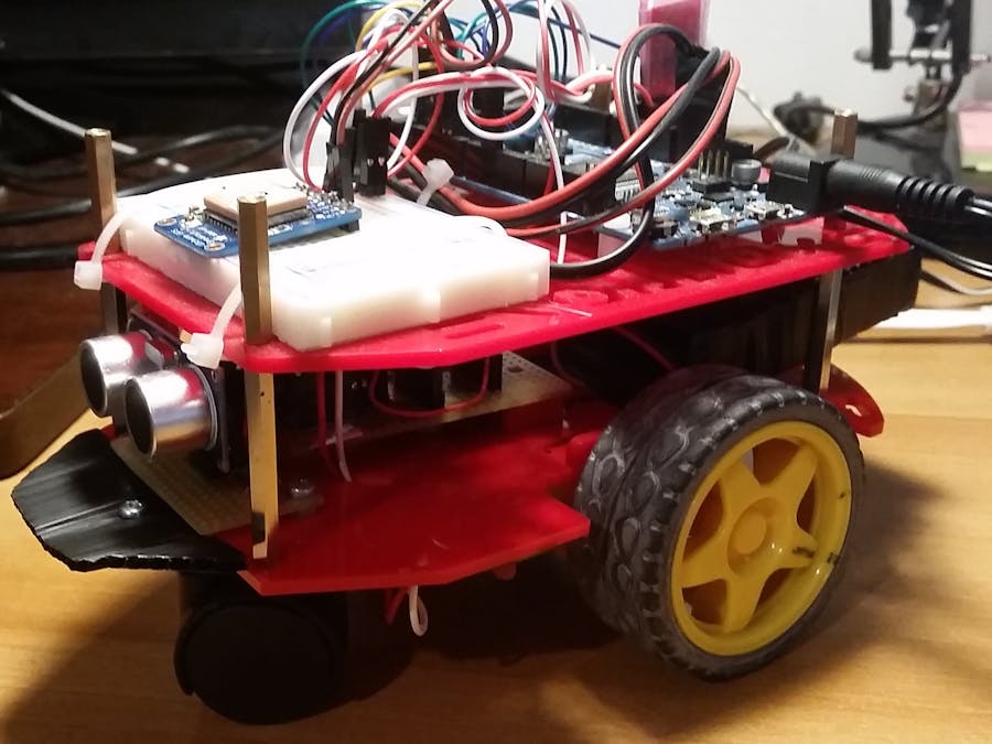 RC Android Rover with GPS Tracker Using DaguRobot and ARTe