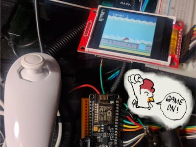 Prototyping the ESP8266 Little Game Machine