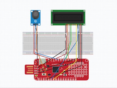 Integration of Surilli Basic M0 with MQ7 and 16x2 LCD