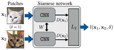 How the Siamese network works