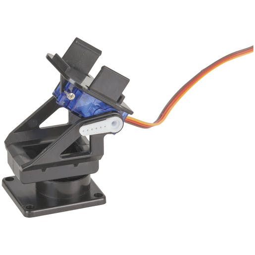 Typical pan-tilt mechanism for your robot