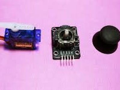 Controlling a Servo Motor with Thumb Joystick