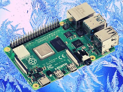 Freezing a Raspberry Pi 4