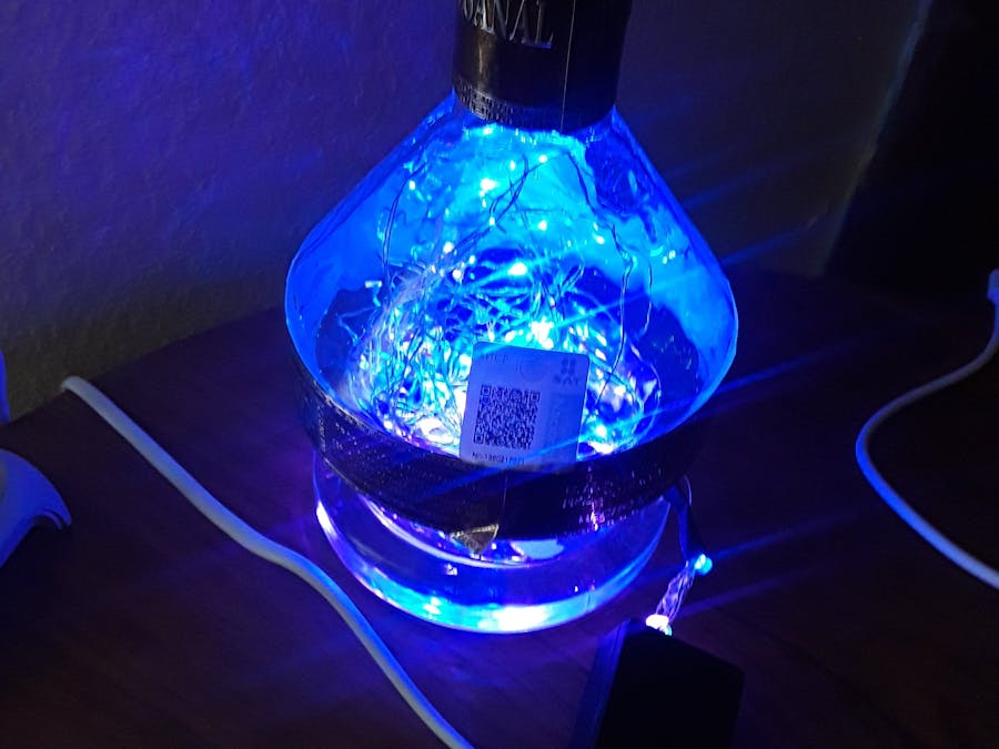 Spectacular Light Show in a Bottle