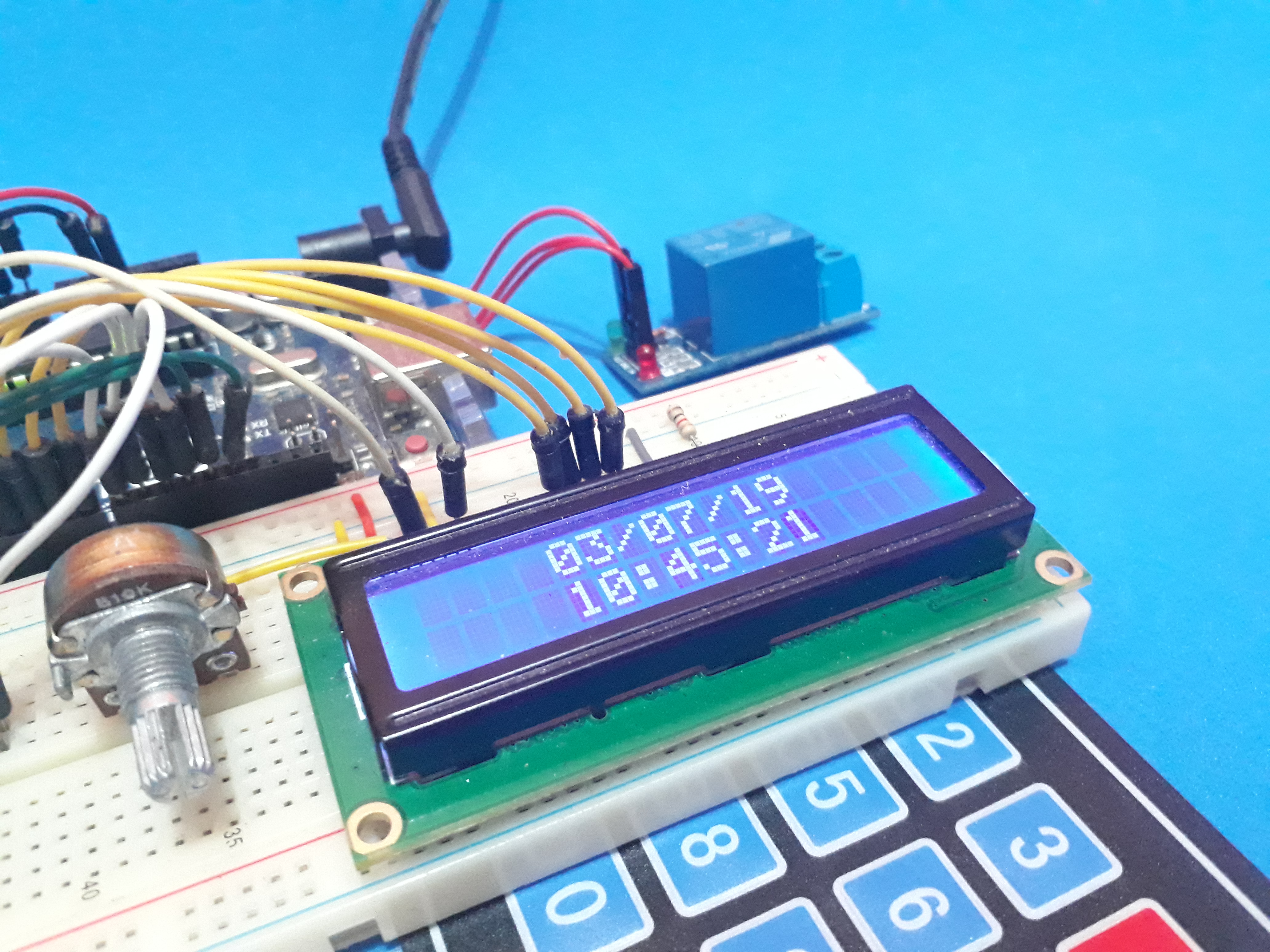 using arduino as timer for 12v