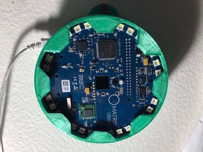 Voice Control Your Thermostat with a MATRIX Device!