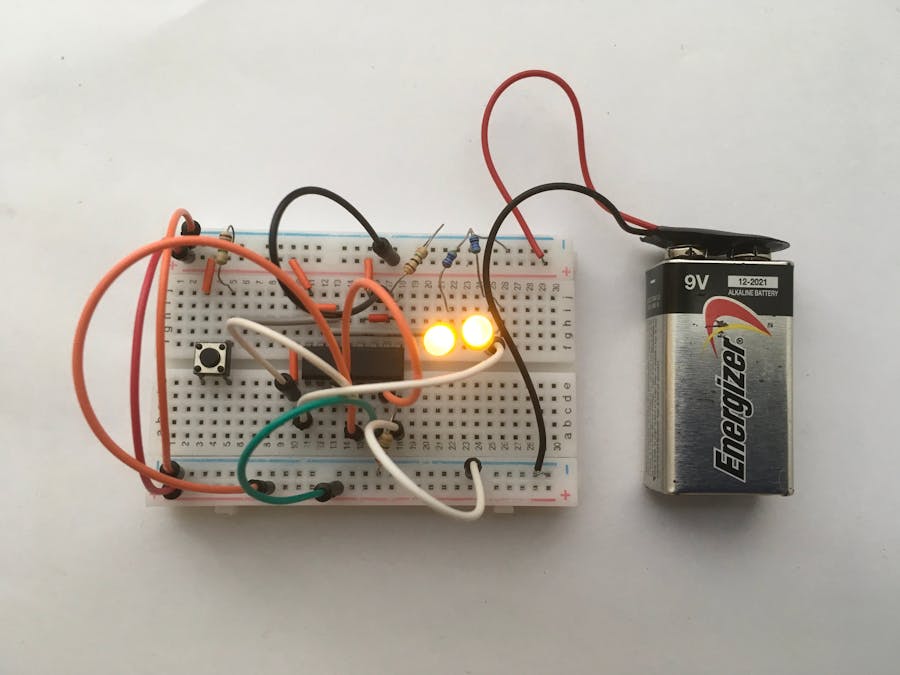GE Project 007: 2-bit Binary Counter Project