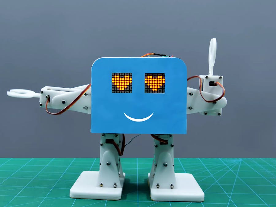Arduino Based Smartphone Controlled Humanoid Bipedal Robot