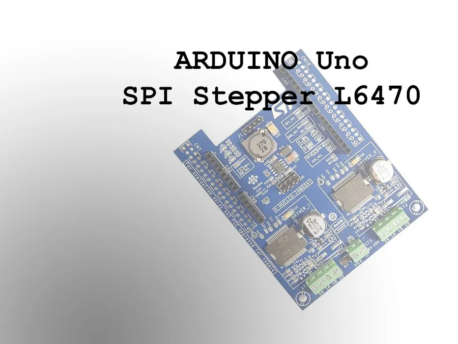 L6470 Full Stepper Driver - Shoot & Forget - Hackster.io