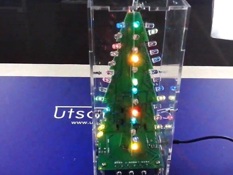 DIY a DIY a LED Christmas Tree