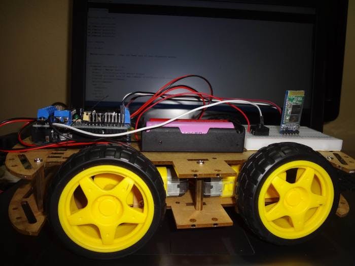 ‘Rain1’ RC Car with Arduino