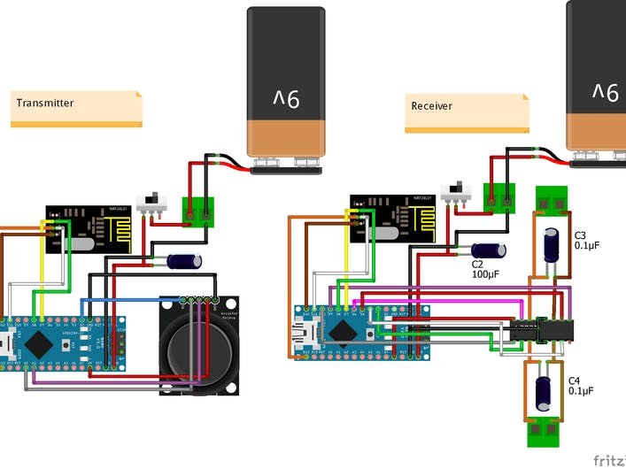 Arduino Wireless Control Robot Car