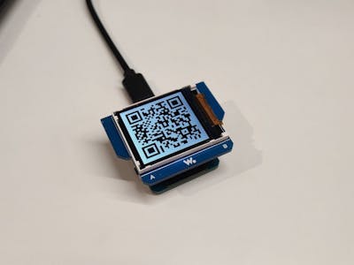 Display QR Codes on Your Dot One + TFT LCD Module