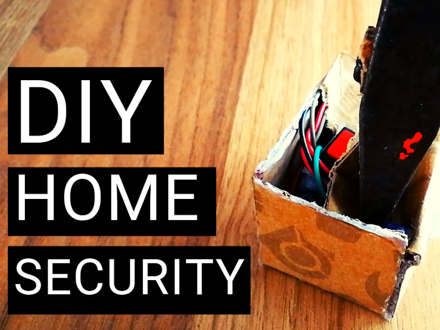 DIY Simple PIR Motion Home Security Notification System