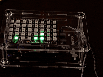 RGB Matrix Audio Visualizer with Arduino