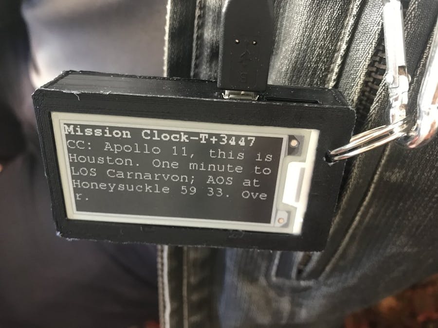 Apollo 11 Live on the ESP32