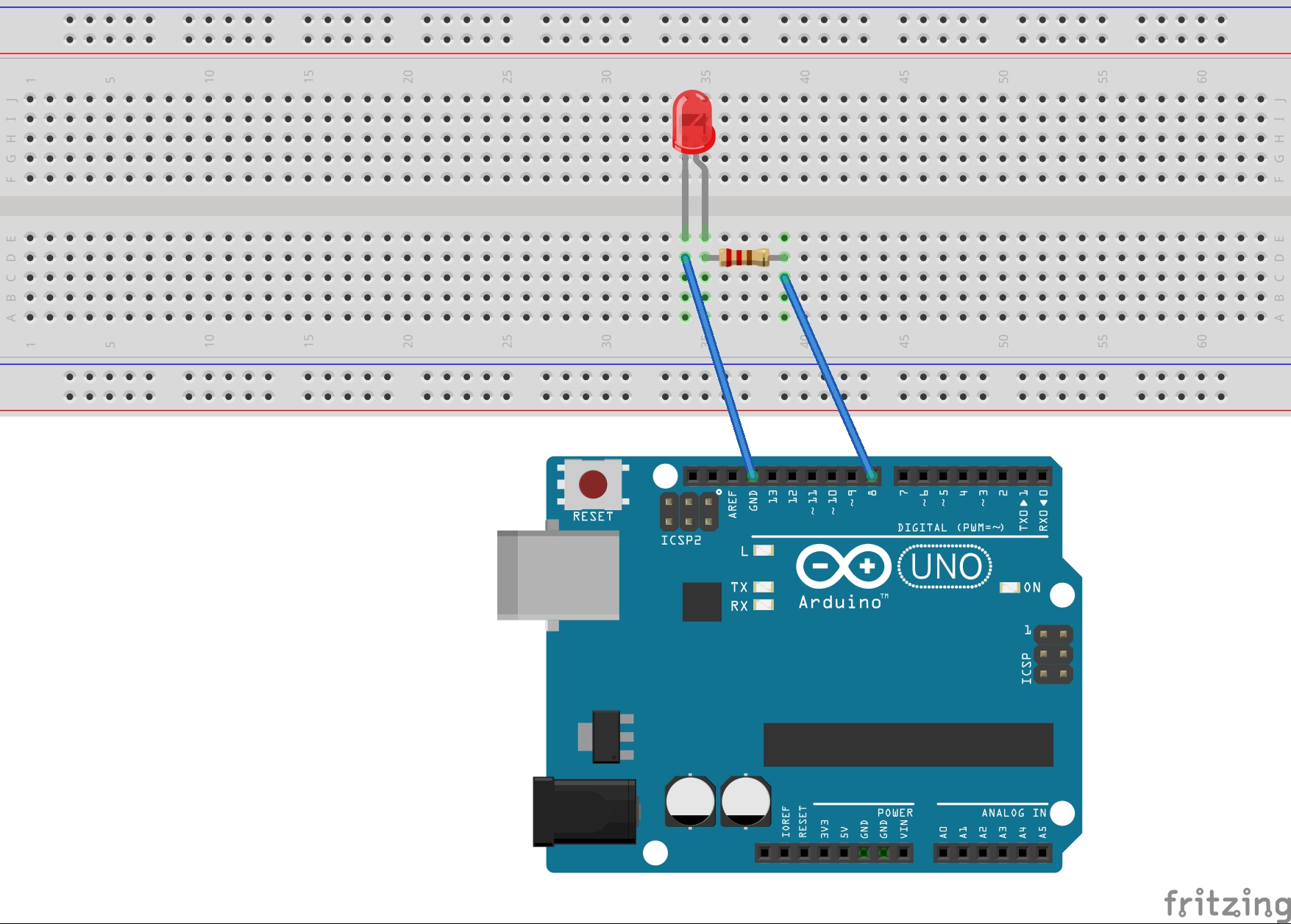 arduino led blink code