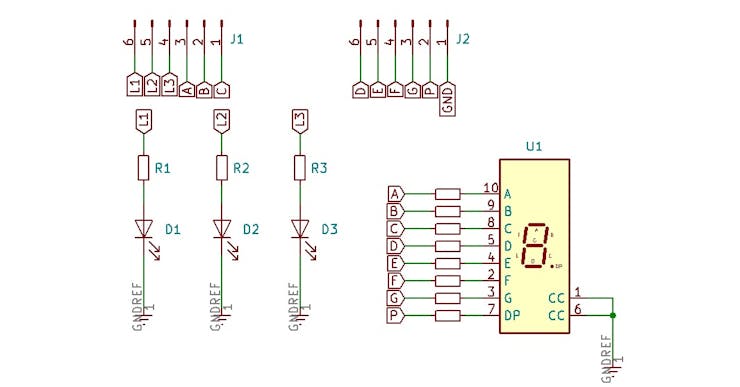 Figure 2 - Electronic Schematic.