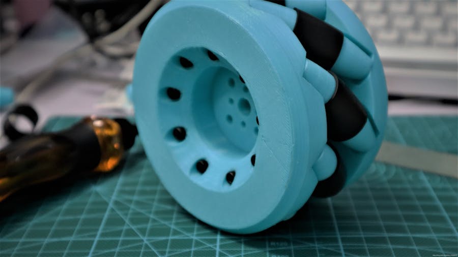 Make Your Own Mecanum Wheel