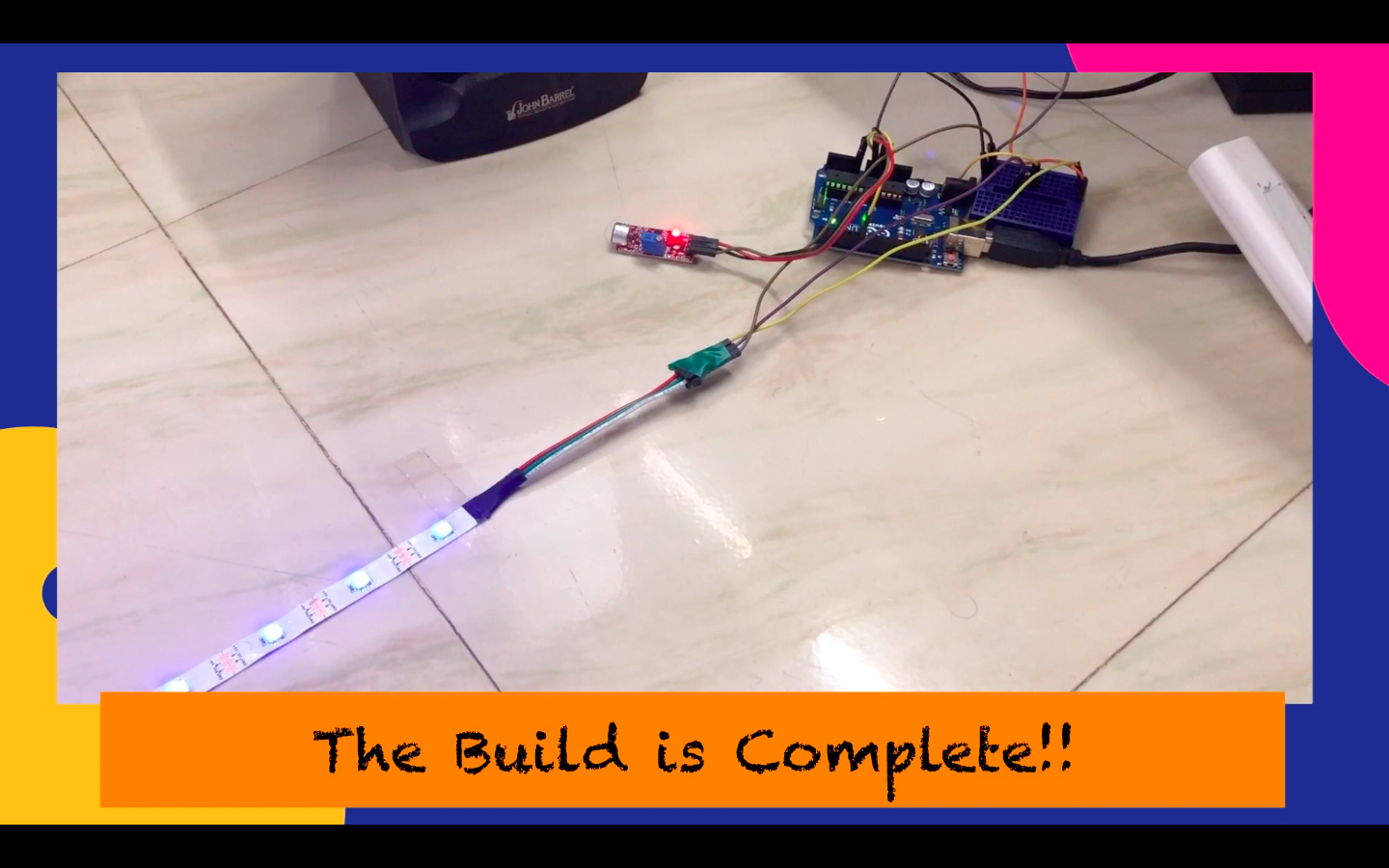 arduino led strip music