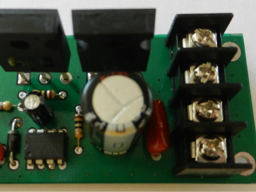 PWM DC Motor Driver Using Power MOSFETs