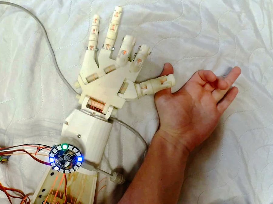 Robotic Hand Control Using EMG
