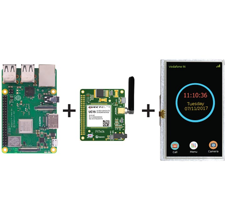Pitalk Raspberry Pi 3g Module Smartphone Lcd Kit Hackster Io