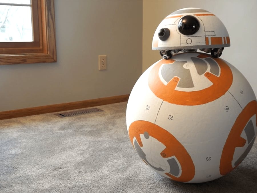 BB-8 Uses Omniwheels and BeagleBone® for Self-Balancing Head