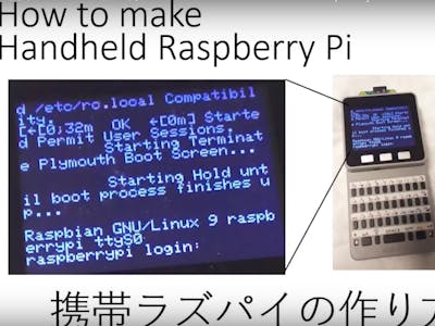 M5Stack x Raspberry Pi Pocket Computer