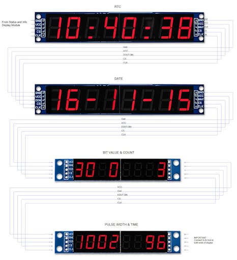 7 Segment Display Schematic
