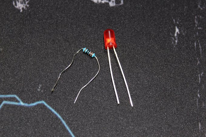 LED & Resistor (optional)