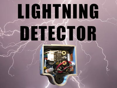 Personal Lightning Detector