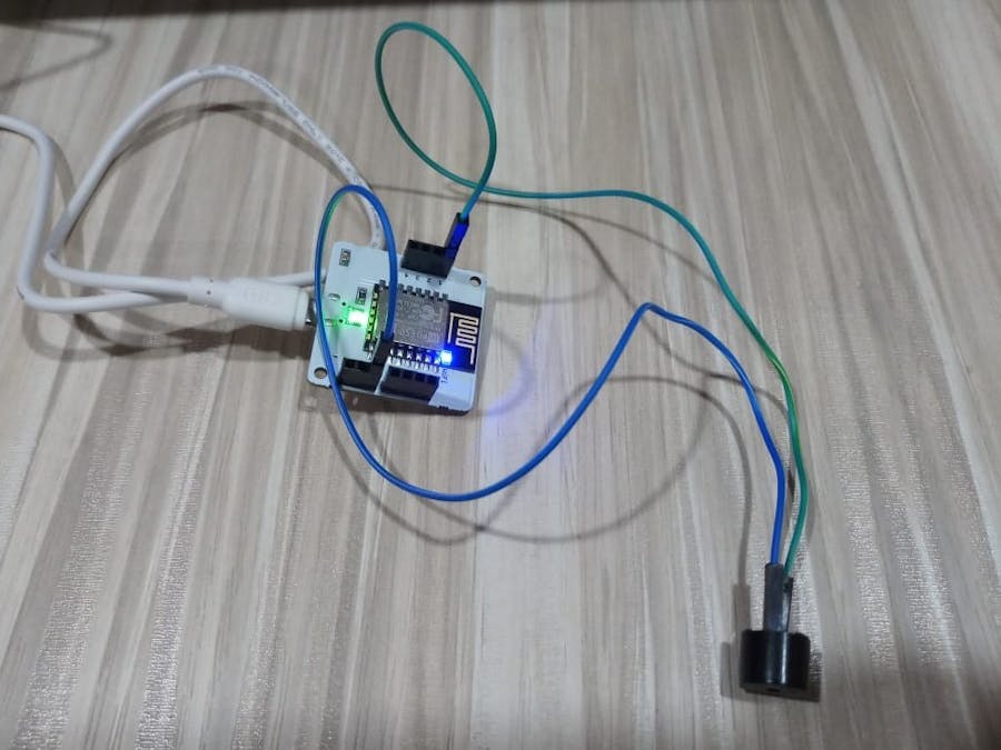 Control Buzzer Using Google Assistant & IFTTT