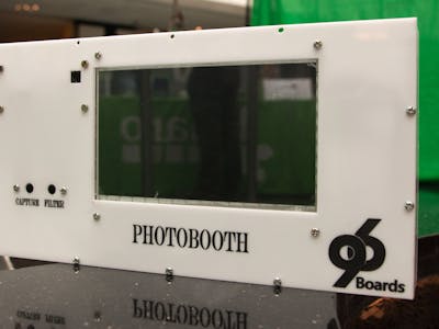 Photobooth Using 96Boards