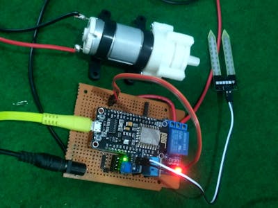 Automated Plant Watering System Based on Internet of Things