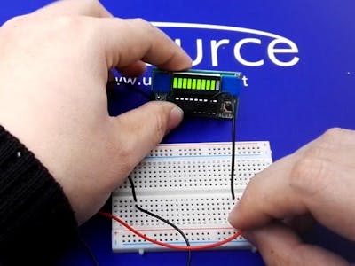 Simple DIY LED Voltage Display