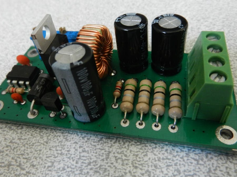 A Variable Switching Power Supply Using LM2576