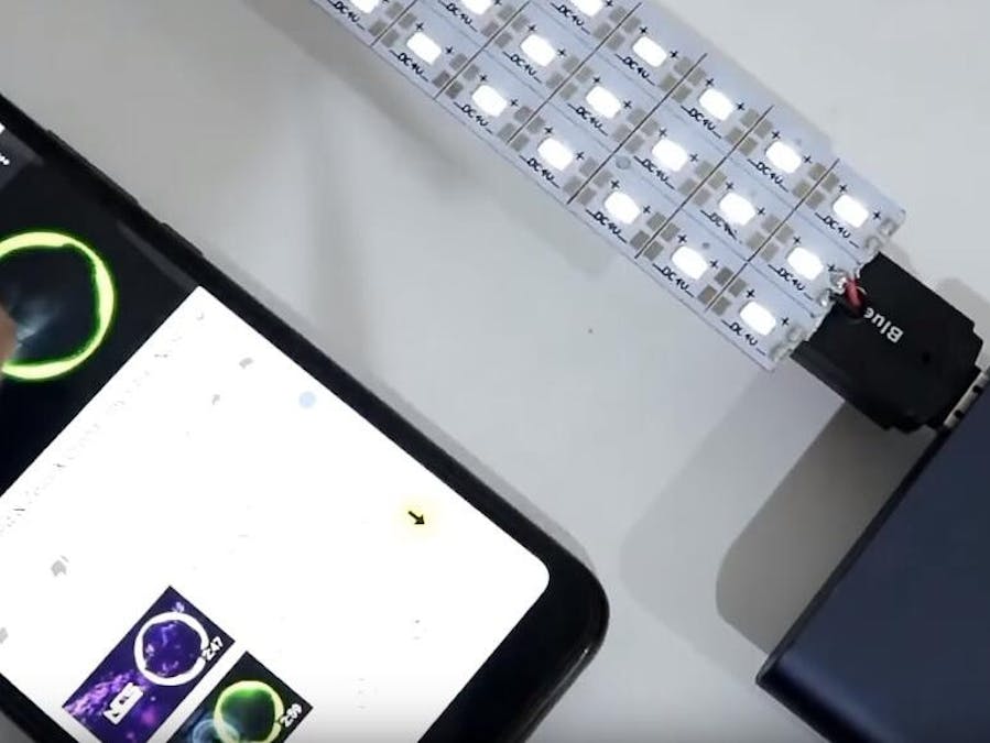 Bluetooth Music Reactive Light