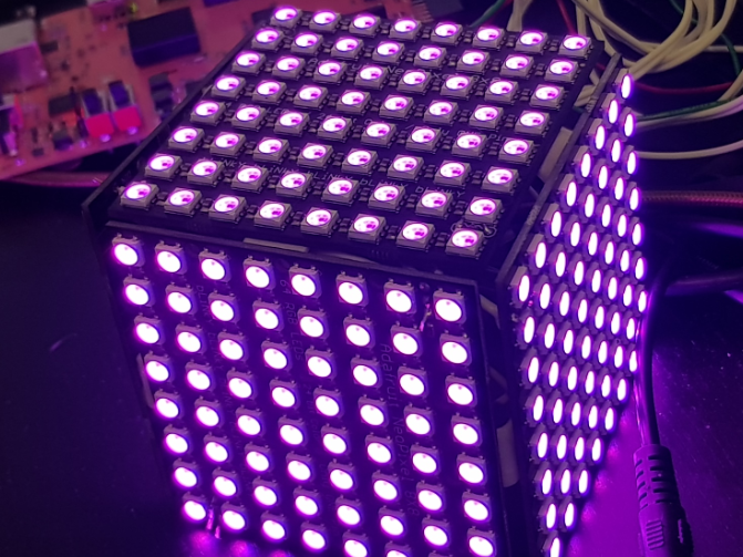 PYNQ Controlled NeoPixel LED Cube - Hackster.io