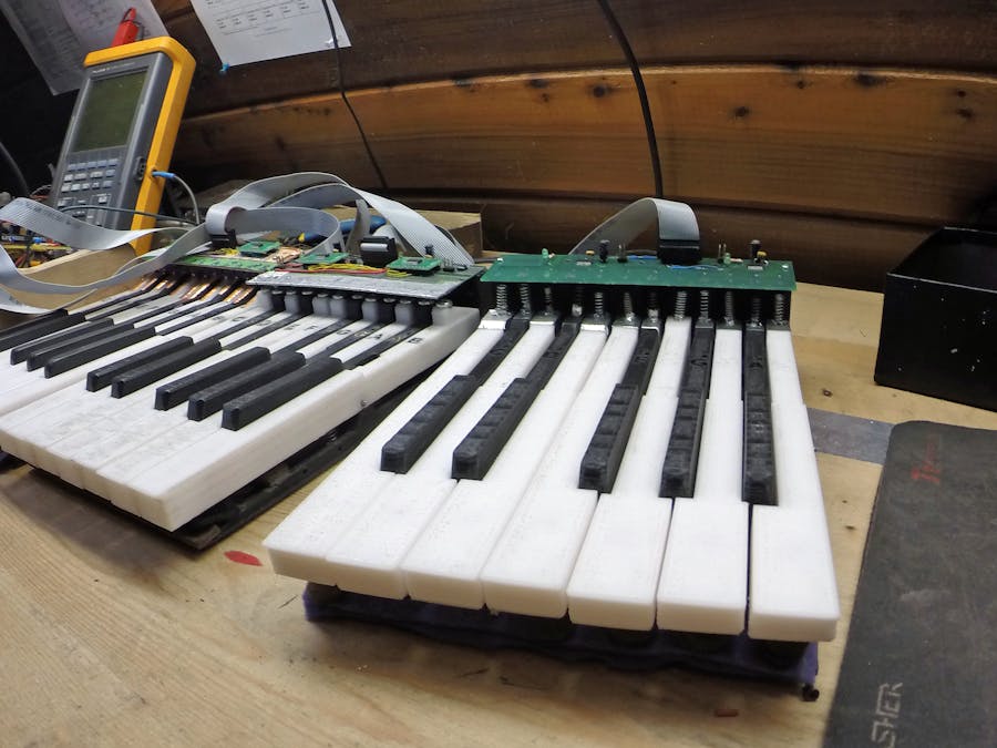 Synthesizer Keyboard Interface