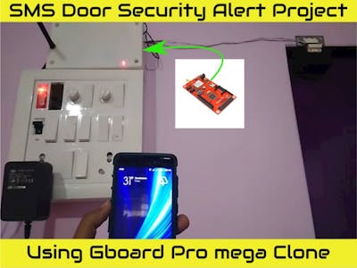 Door Security System Using Gboard Pro