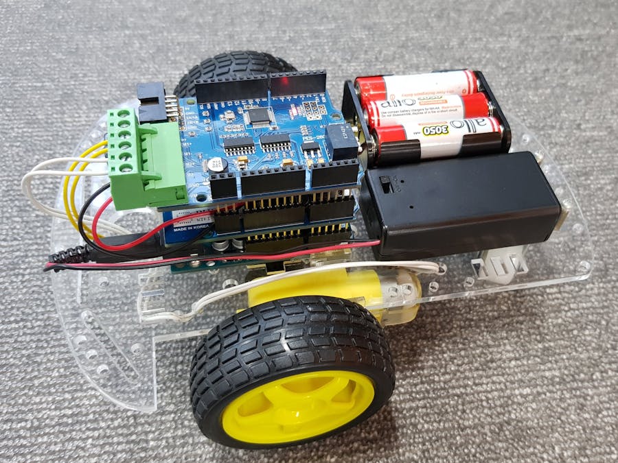 Control Diy Dc Motor Car Via Web Arduino Project Hub