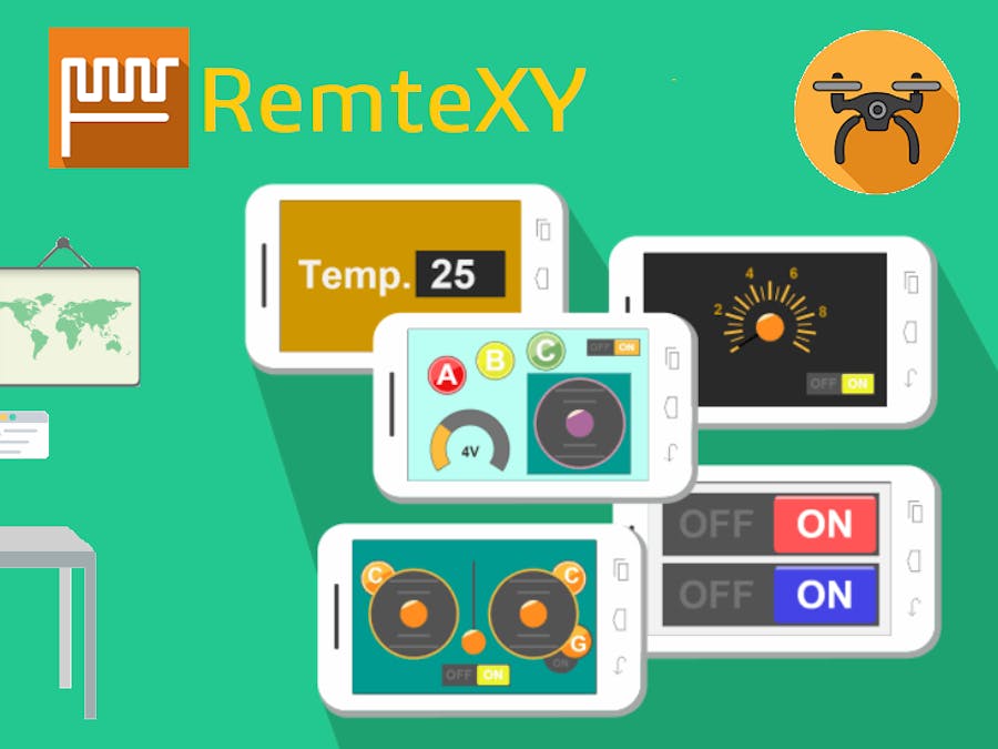RGB Control with ESPcopter