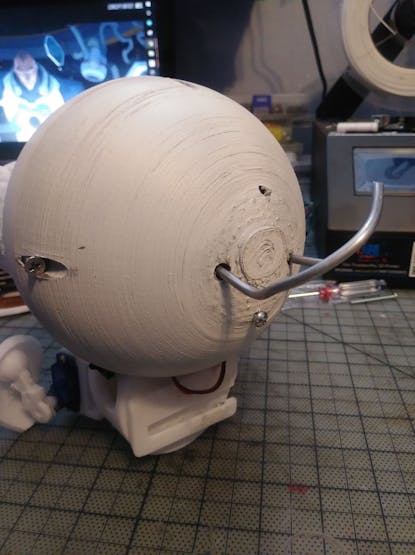 Armature wire (I dremel the wholes)