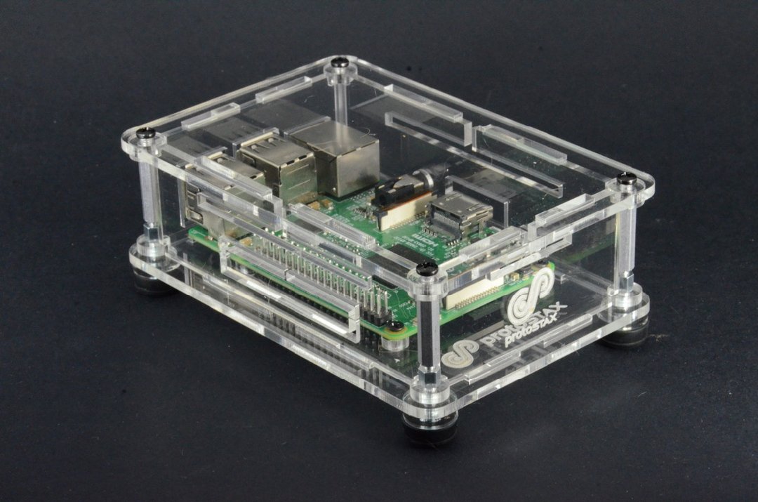 ProtoStax Enclosure for Raspberry Pi 5 / 4 / 3 Model B/B+